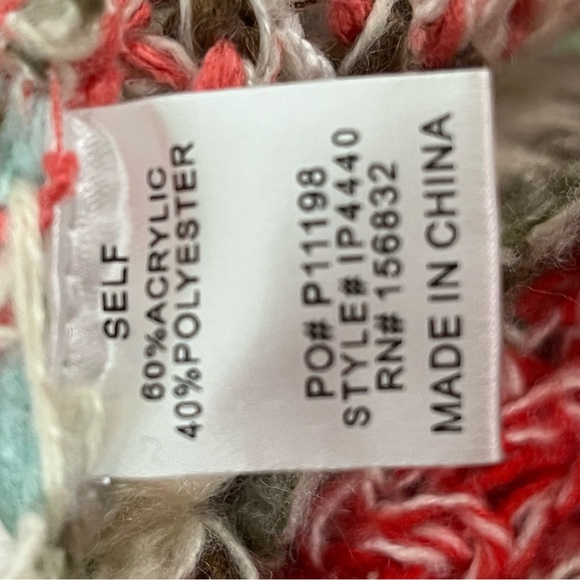 BiBi Colorful Stripes Knitted Sweater large (C) - Picture 3 of 4